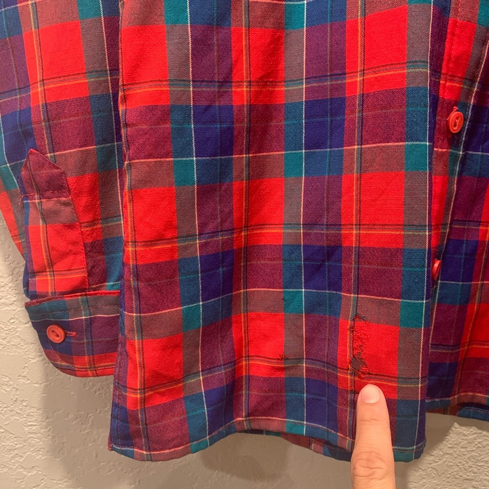 VINTAGE Pendleton Button Down Virgin Wool - Picture 3 of 6